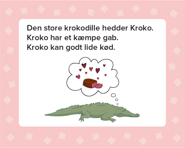 Laes om krokodillen Kroko tekst   Clio Online  2016